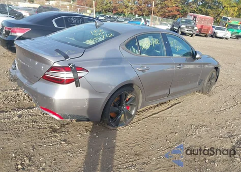 2023 Genesis G70 3.3T Rwd из США, поврежденный, VIN KMTG54TE1PU125382